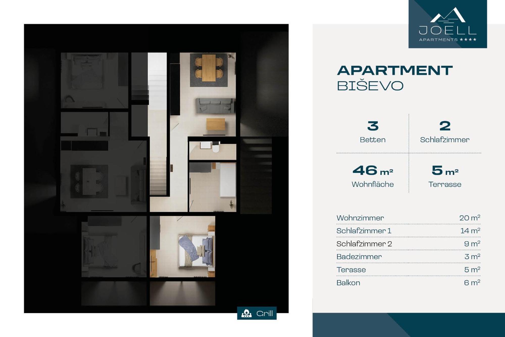 Joell Apartments Lokva Rogoznica Bagian luar foto
