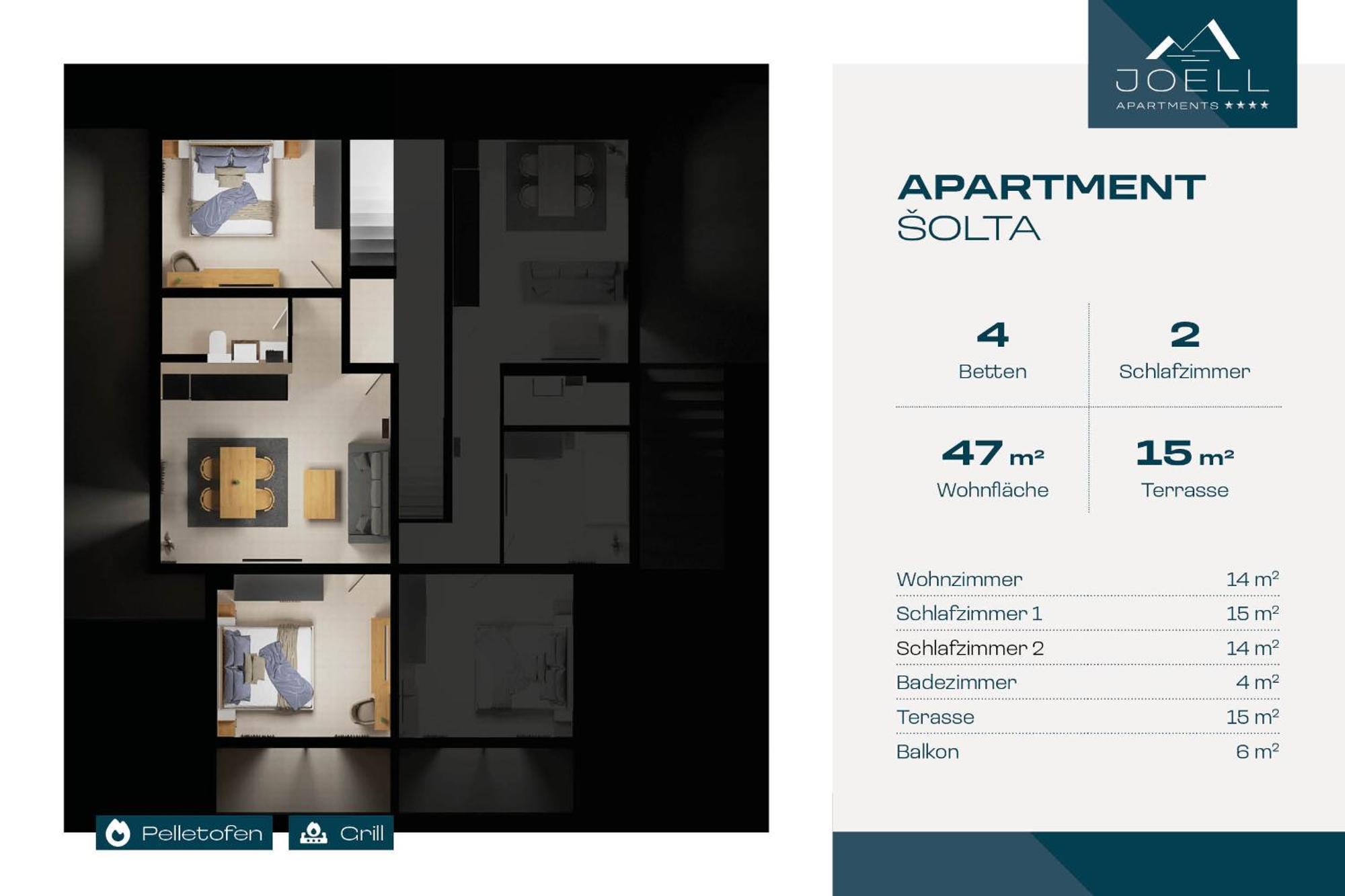 Joell Apartments Lokva Rogoznica Bagian luar foto